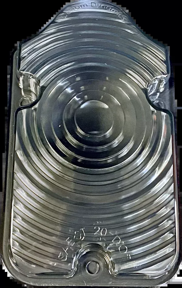 Custom Dynamics Tombstone Taillight Lens - Smoke