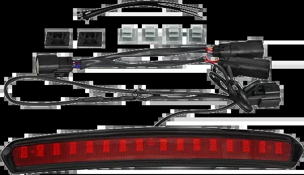 Custom Dynamics Tour Pack Lid Light – Black/Red