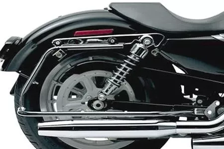 Cycle Visions Bagger-Tail Black bag Mounts for '00-05 FXDSaddlebags sold separately