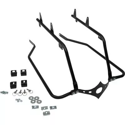 Cycle Visions CV7219 Softail Saddlebag Mount System 18-Up Harley Softail FL FX