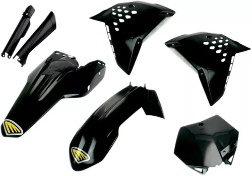 Cycra Black Complete Plastic Powerflow Body Kit (1CYC-9306-12)