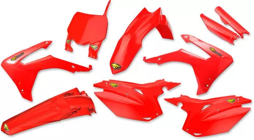 Cycra Complete Powerflow Red Plastic Body Kit (1CYC-9311-33)