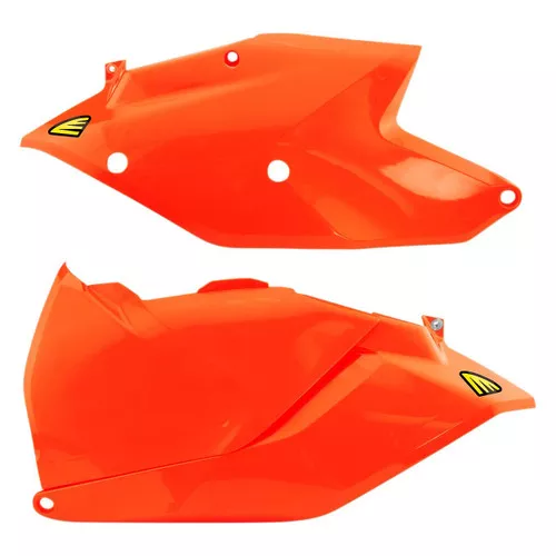 Cycra Orange Plastic Rear Side Number Panels (1CYC-2555-22)