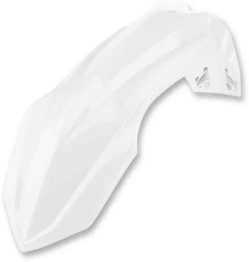 Cycra White Cycralite Plastic Front Fender (1CYC-1461-42)