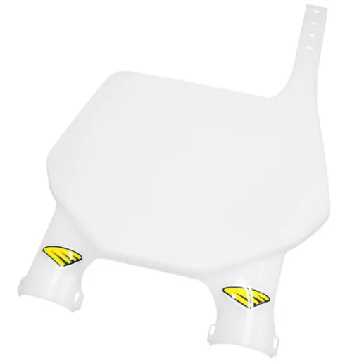 Cycra White Stadium Front Number Plate (1CYC-1200-42)