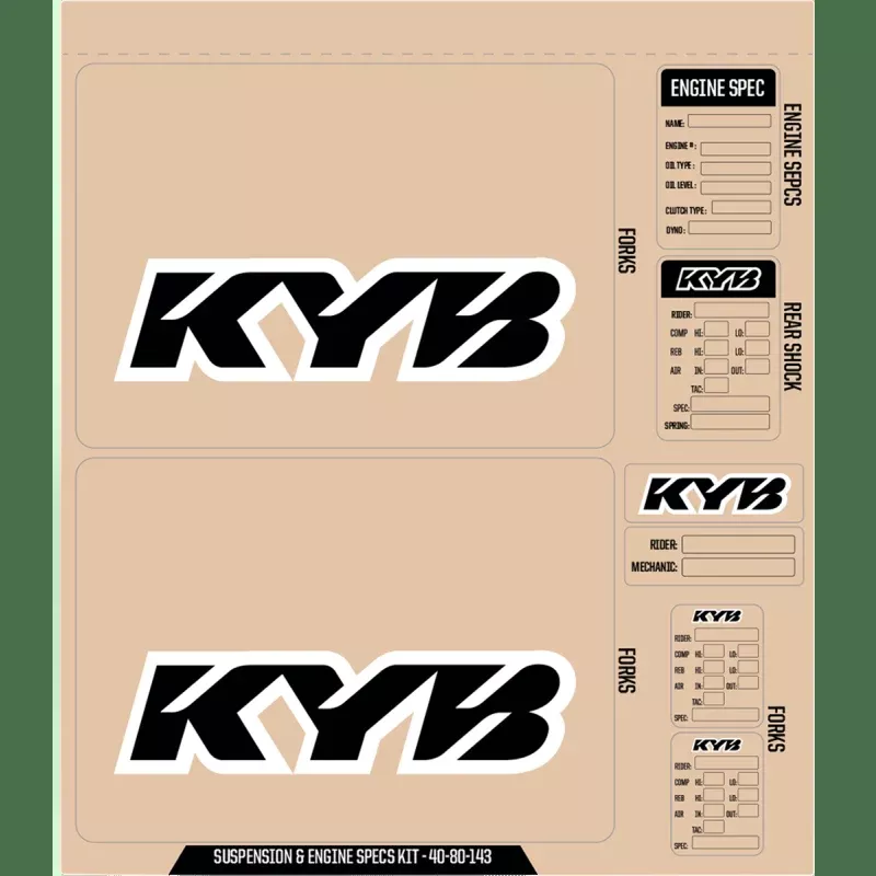 D’Cor Visuals Dcor KYB Decal Kit