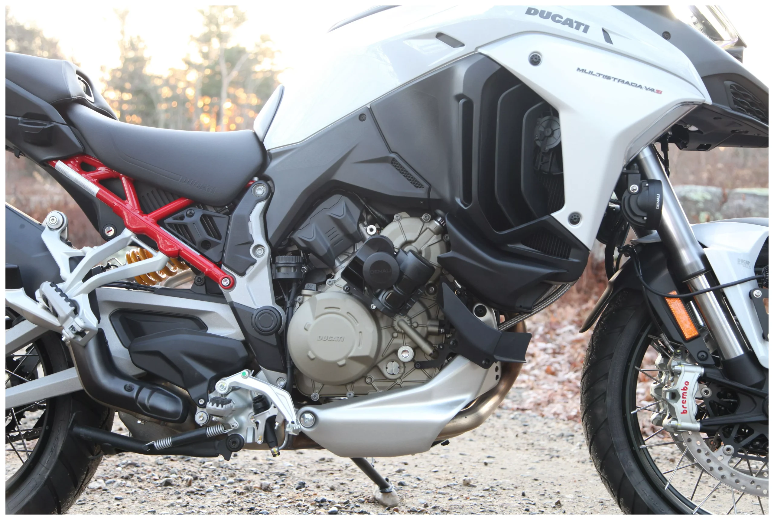 Denali SoundBomb Horn Mount Ducati Multistrada V4 2021-2024
