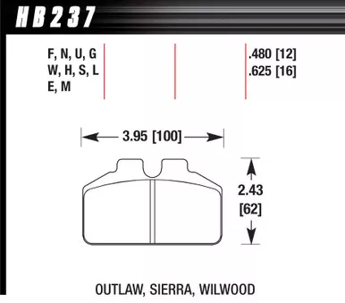 DL Bridgebolt DTC 70 HB237U.625