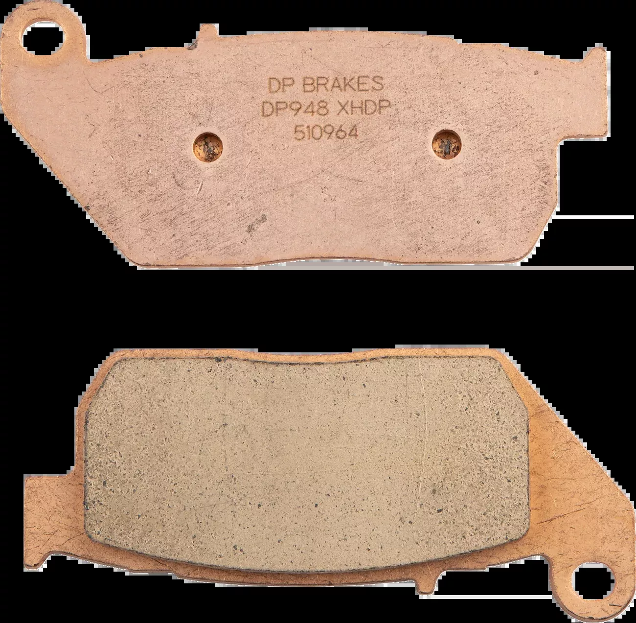 Dp Brakes Sintered Metal Front Brake Pad Set for 2004-2013 Harley Sportster