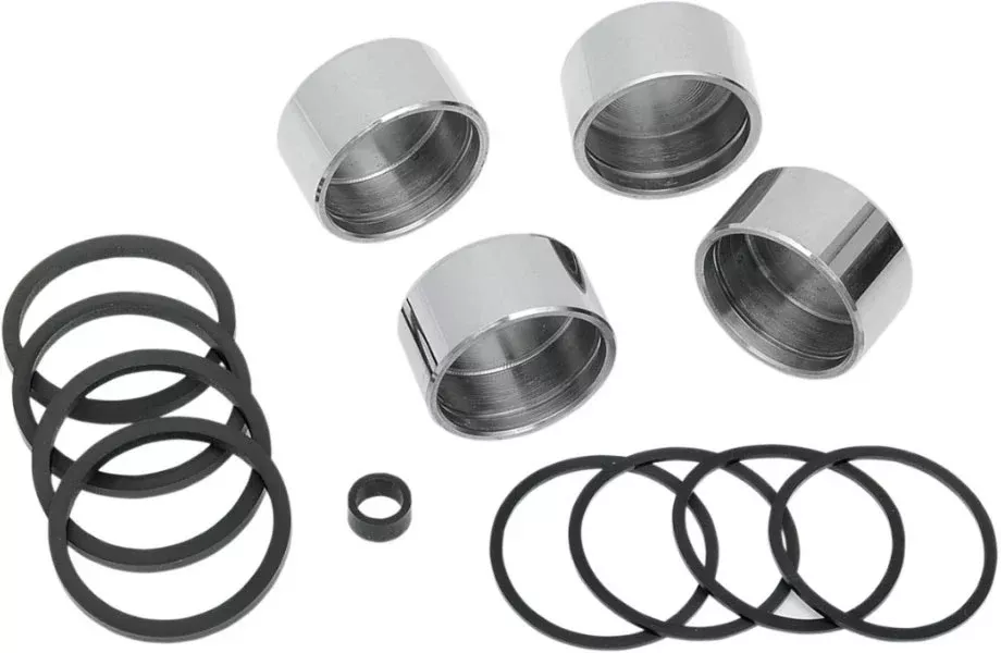 Drag Front Caliper Rebuild Kit OE Repl 44313-08 Harley Softail 08-14 Dyna 08-17