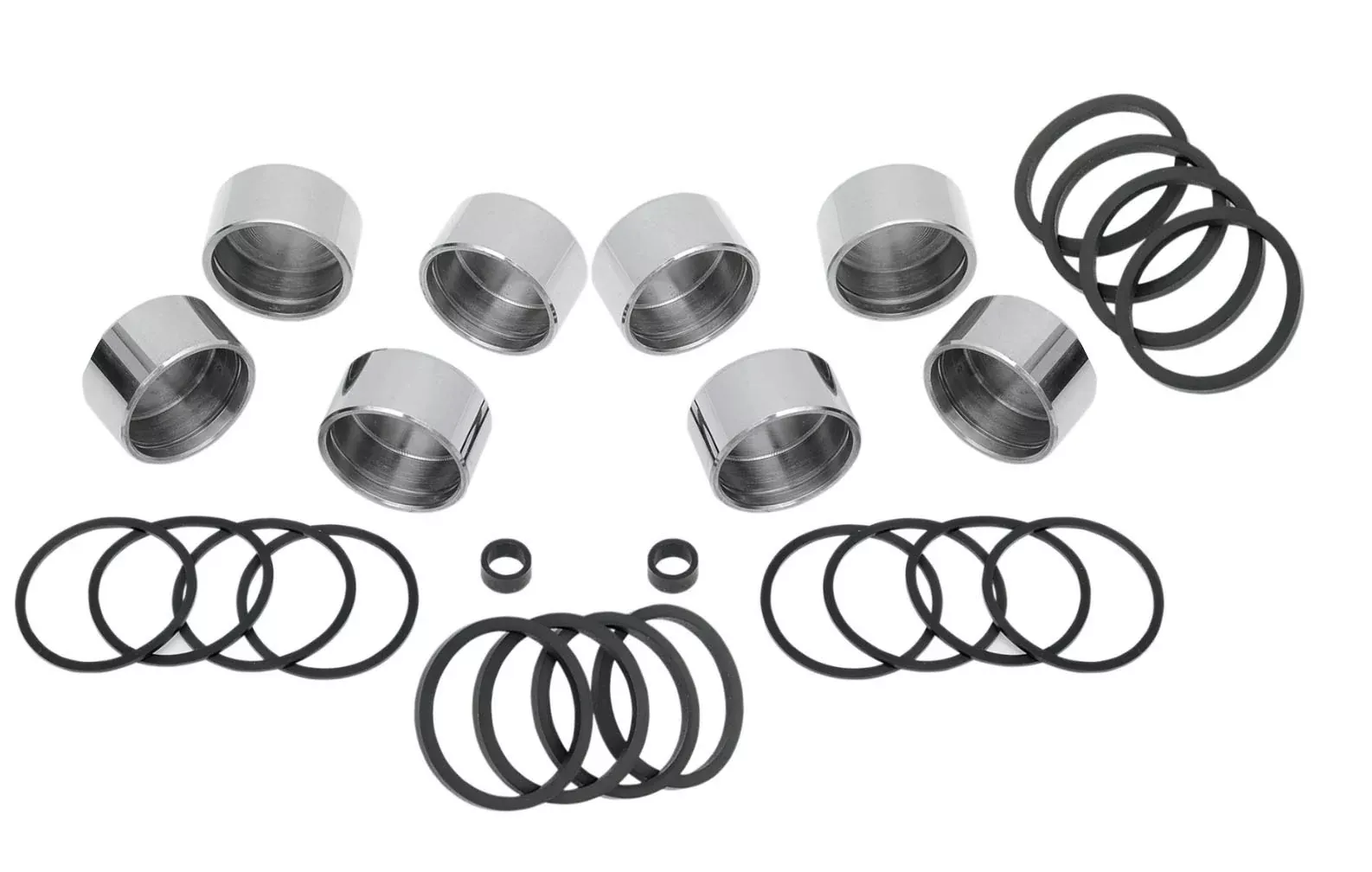 Drag Front Calipers Rebuild Kit OE Repl 44313-08 Harley Softail 08-14 Dyna 08-17