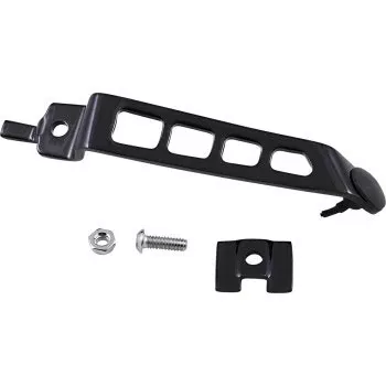 Drag Specialties 0510-0506 Kickstand Extension Bolt On Gloss Black Harley