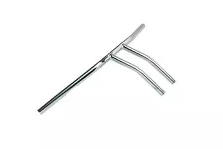 Drag Specialties 1″ Handlebars -8″ T-Bar Dimpled and drilled for internal wiring