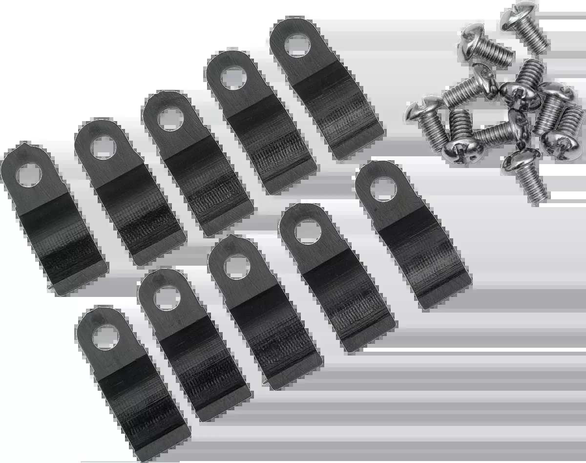 Drag Specialties 10 Pack Handlebar Lever Anti Rattle Clips fits 82-17 Harley