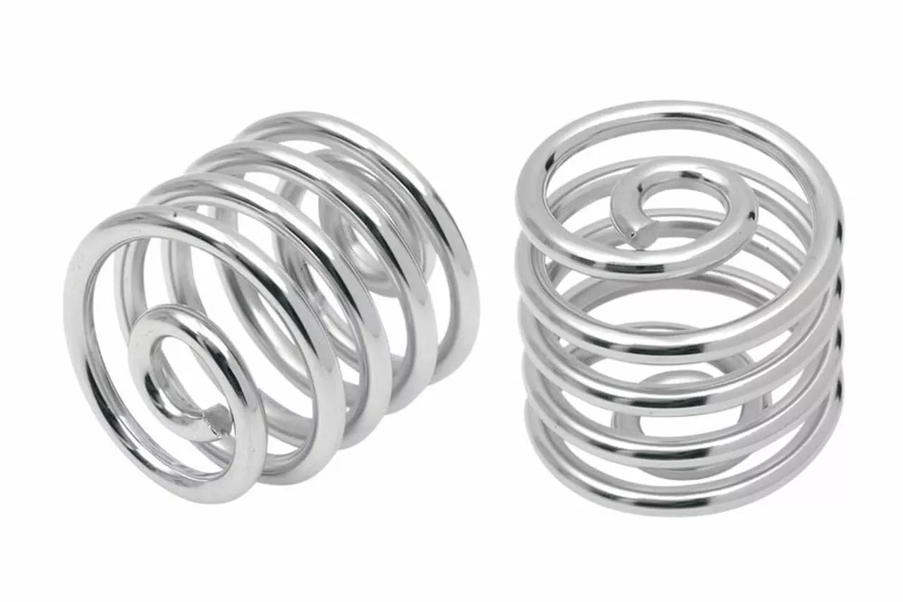 Drag Specialties 2" Chrome Seat Spring Sold In Pairs