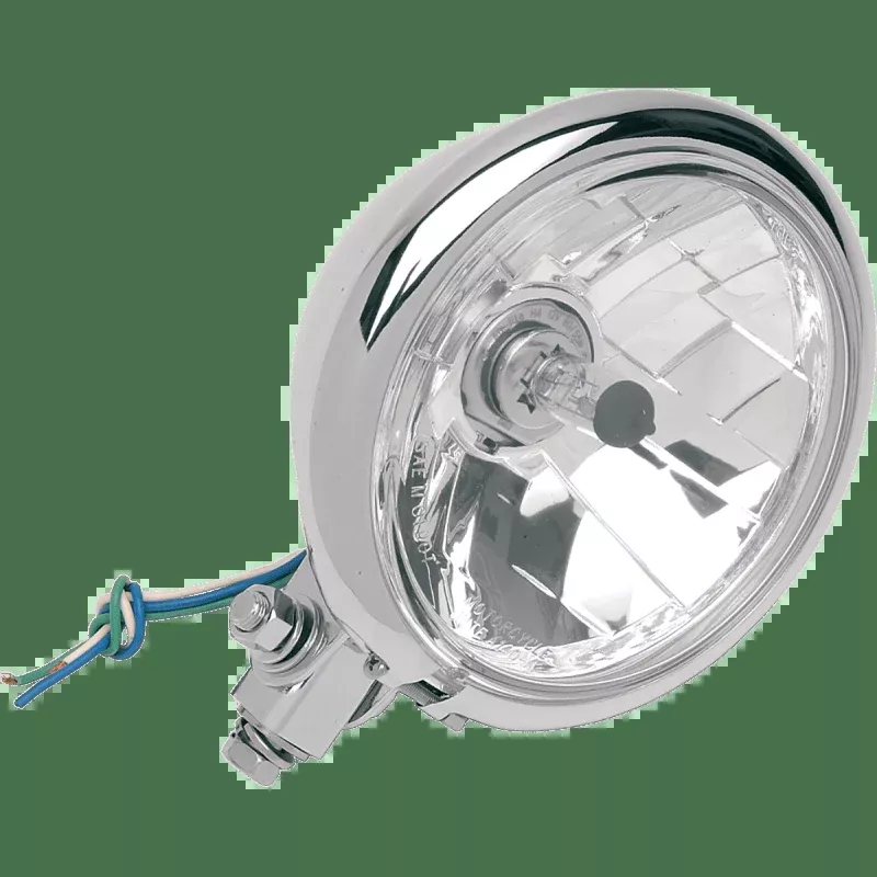 Drag Specialties 5-3/4" DIA Bott/Mount Headlight F/SPR (EA)