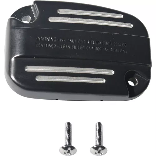 Drag Specialties Black Clutch Master Cylinder Cover for 2014-2016 Harley Touring