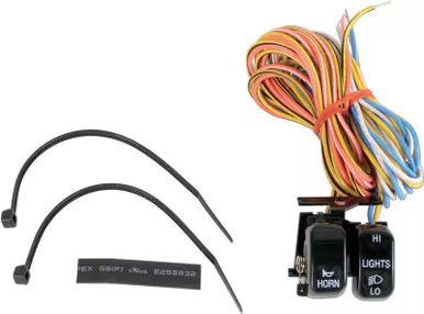Drag Specialties Black Dimmer/Horn Switch Kit-2106-0086