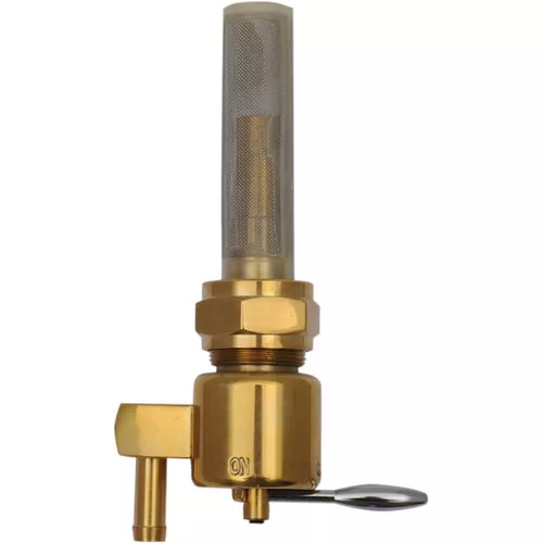 Drag Specialties Bronze 22mm Petcock – Down Facing Outlet