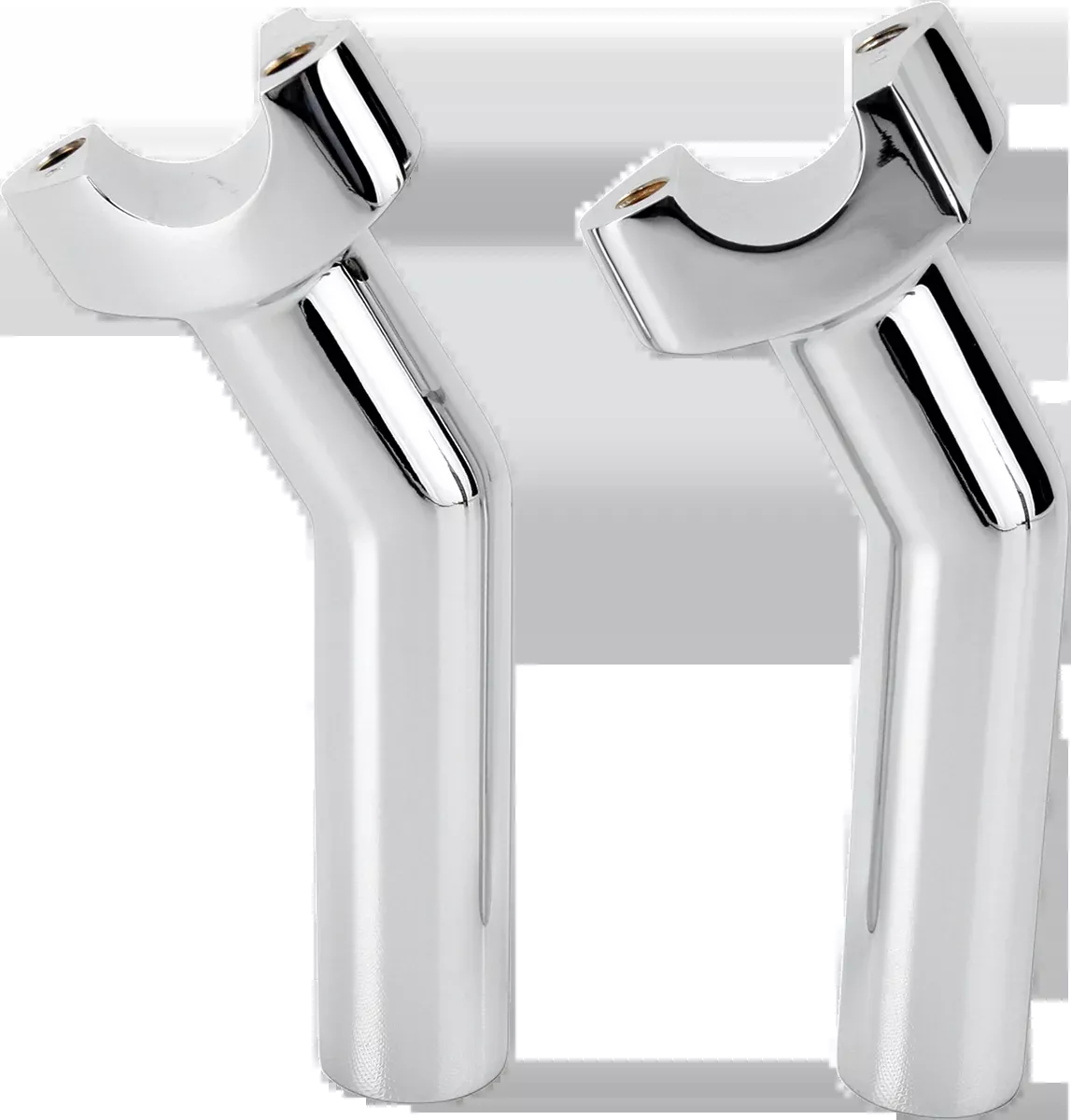 Drag Specialties Chrome 1″ Handlebar 5.5″ Pullback Risers for Harley Davidson