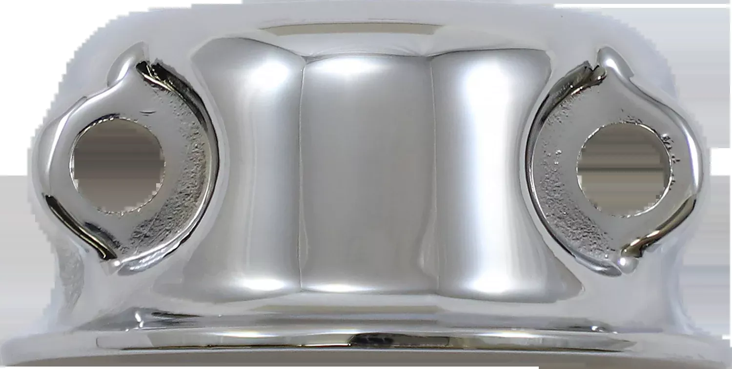 Drag Specialties Chrome Clutch & Brake Control Clamp Halves 2018-2020 Harley FLS