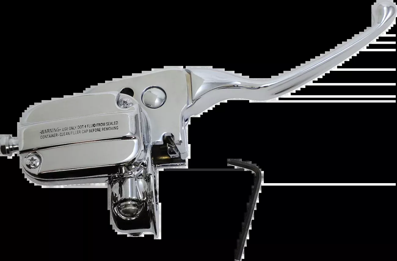Drag Specialties Chrome Front Brake Master Cylinder Lever 2017-25 Harley Touring