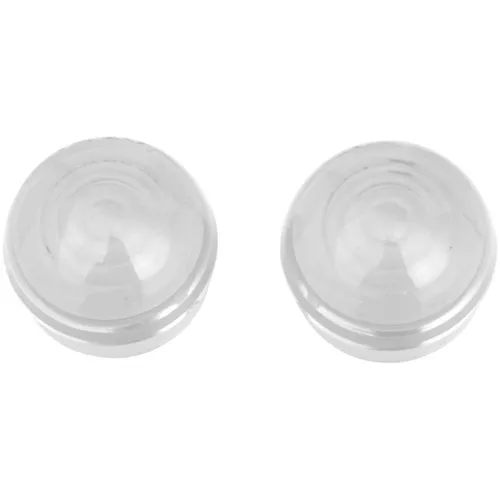 Drag Specialties Chrome Marker Light Lens - Clear (DS-282044)