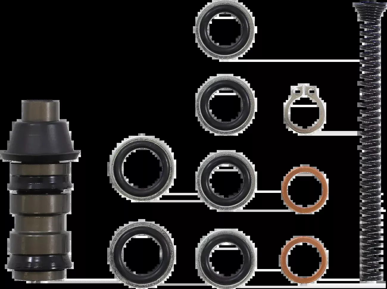 Drag Specialties Clutch Master Cylinder Rebuild Kit for 2014-2016 Harley Touring