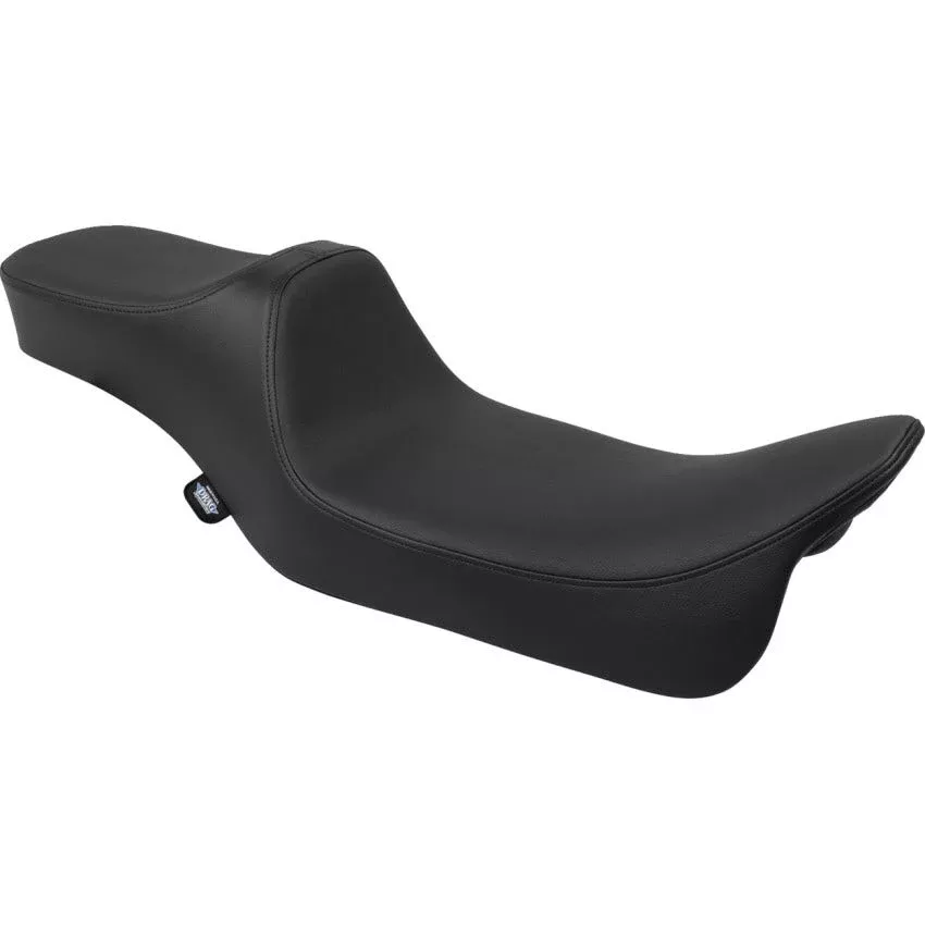 Drag Specialties Extended Reach Predator 3 2-Up Seat for Harley FLH