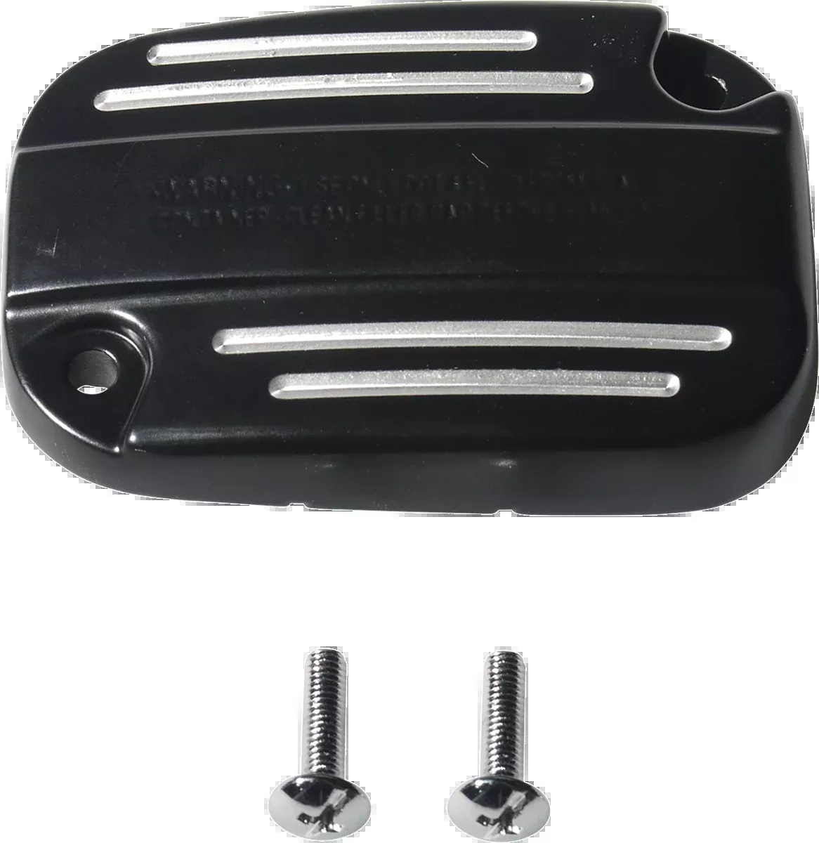 Drag Specialties Finned Front Brake Master Cylinder Cover for 2008-2025 Harley