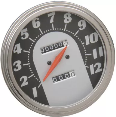 Drag Specialties FL-Style 2240:60 Speedometer - '62-'67 Face-DS-243884