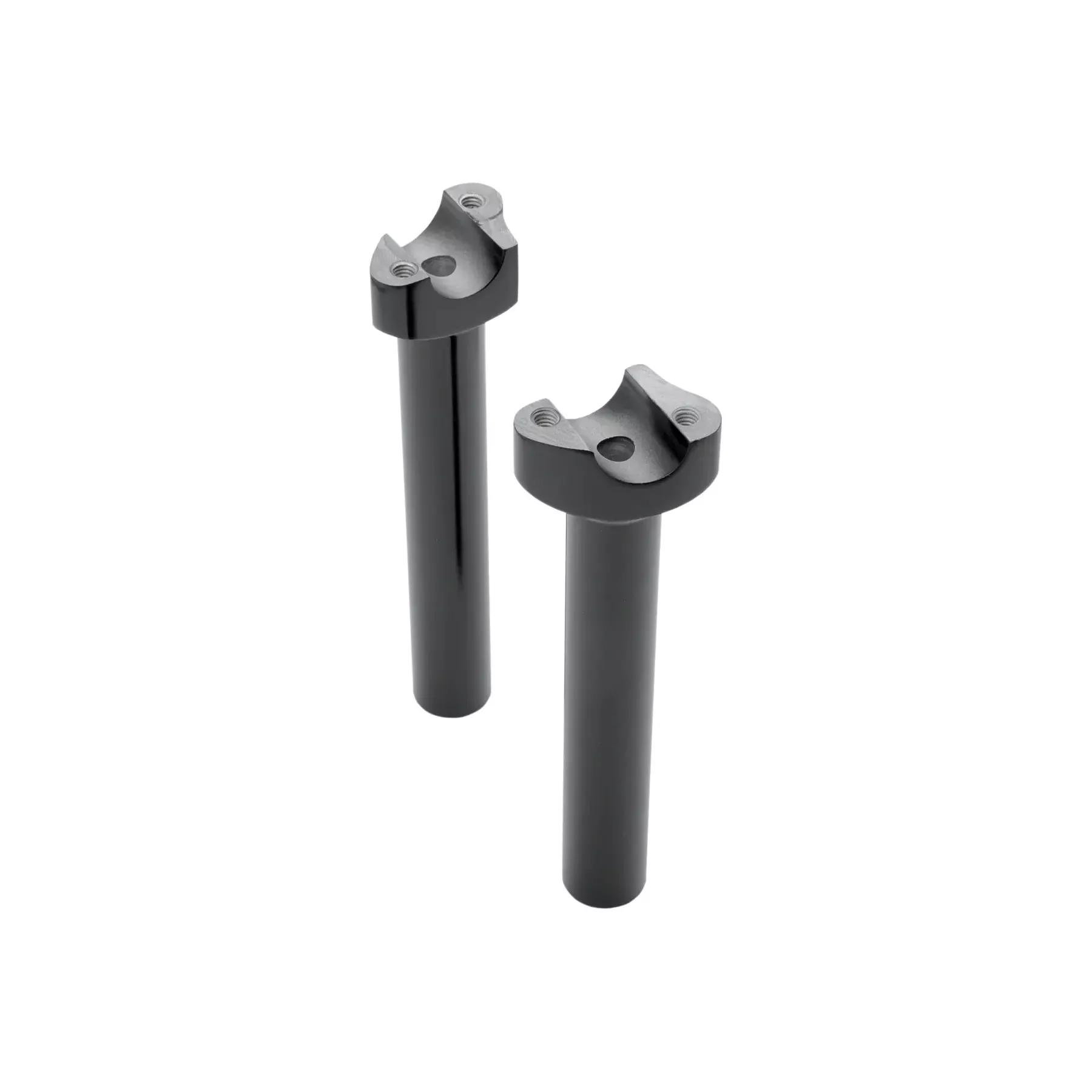Drag Specialties Forged Aluminum Handlebar Risers 5.5″, Black