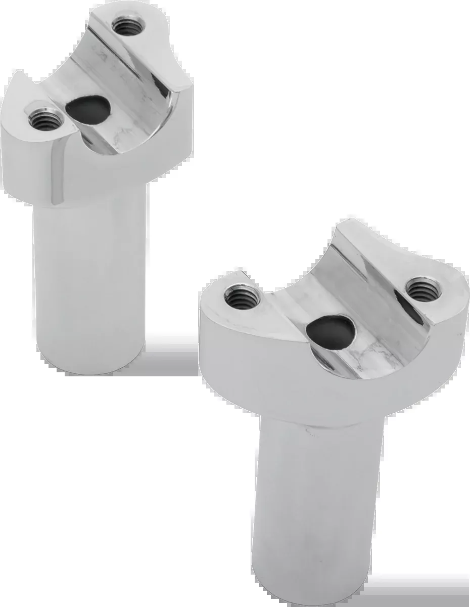 Drag Specialties Forged Aluminum Handlebar Risers 8 “, Chrome