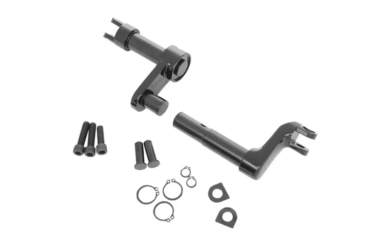 Drag Specialties Forward Control Conversion Kit for '11-19 XL1200C/X/V Models -2" Extended length, Black