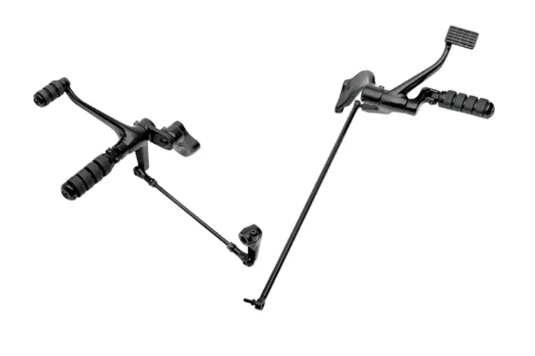 Drag Specialties Forward Control Kit for '04-13 XL Models -2" Extended Position, Black