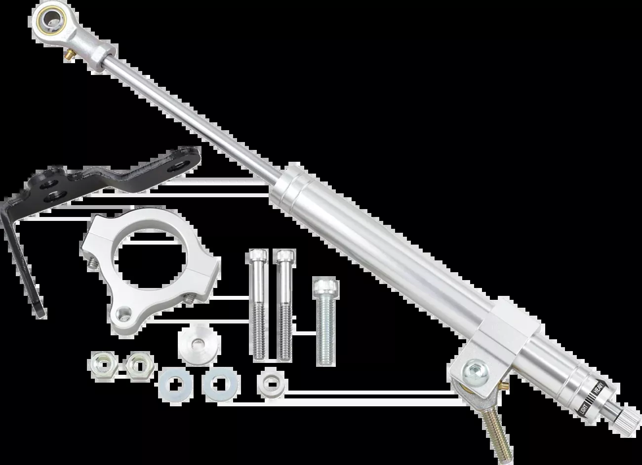 Drag Specialties Front Steering Damper Kit 2007-2022 Harley Sportster