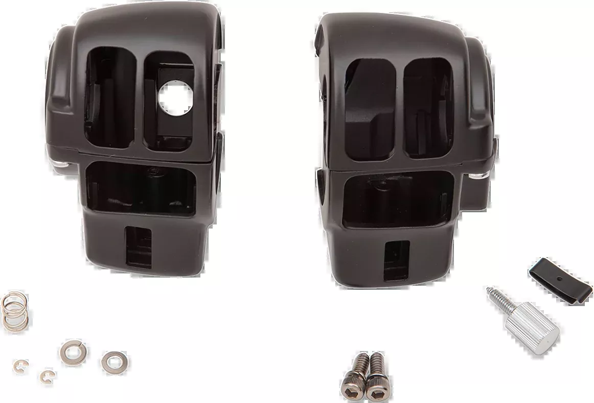 Drag Specialties Handlebar Switch Housing Kit 1996-2007 Harley Touring Models