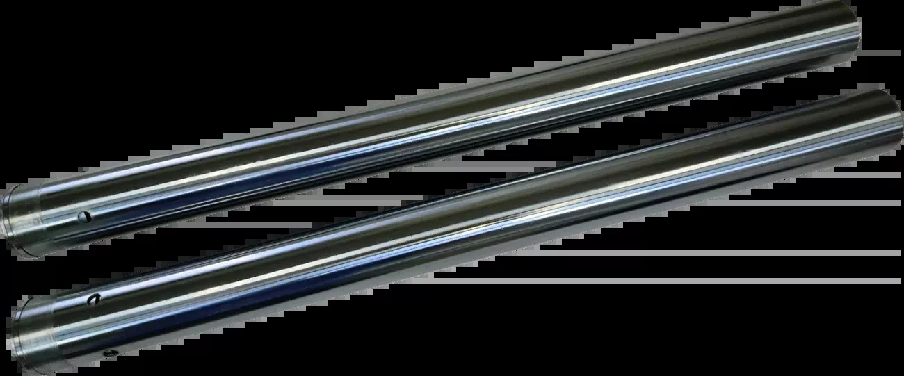 Drag Specialties Hard Chrome 49mm Replacement Fork Tubes 2017-23 Harley Touring