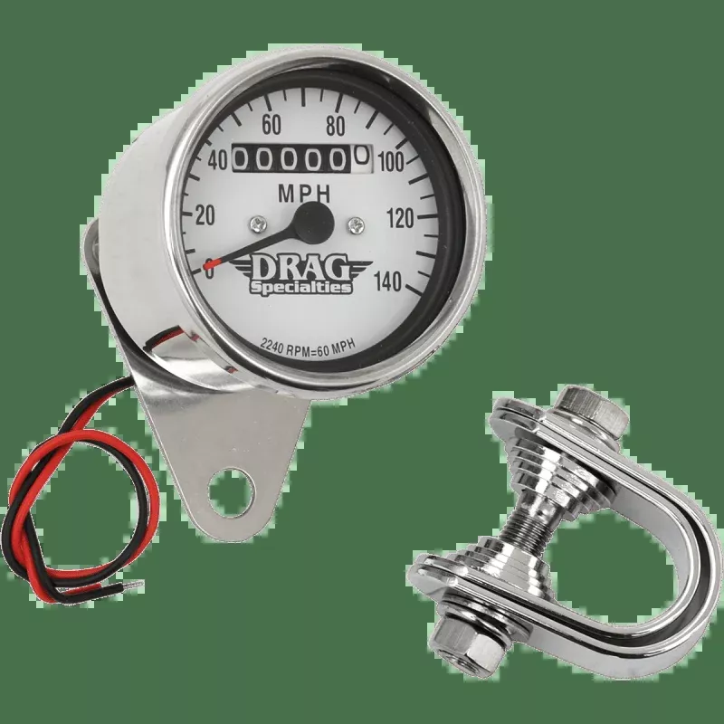 Drag Specialties Mini Mech 140MPH Speedo 2240:60