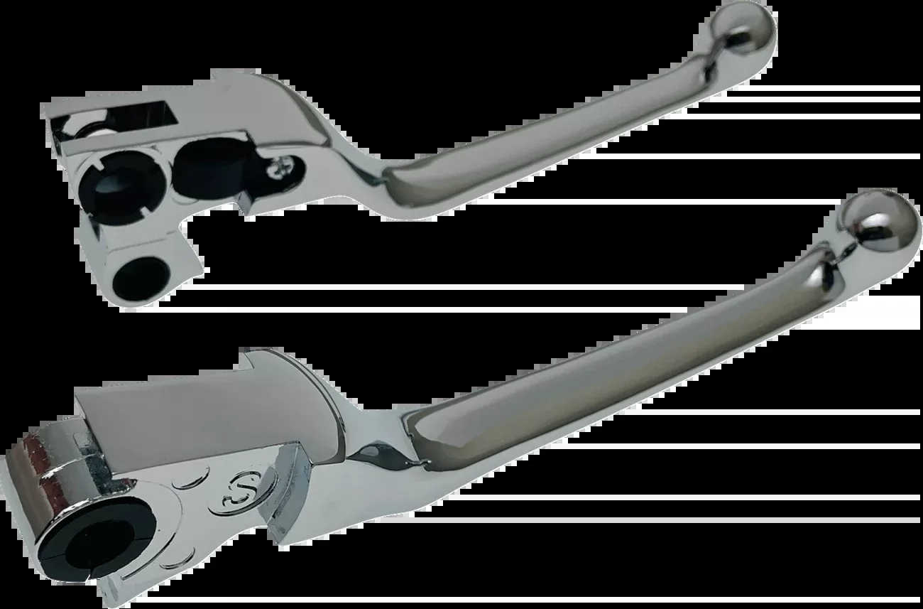 Drag Specialties Narrow Chrome Lever Set fits 1996-2017 Harley Touring Softail