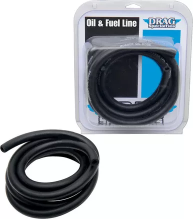 Drag Specialties Oil/Fuel Line – 3/8″ – 8′-0711-0195