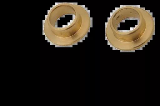Drag Specialties Pair Brass Kickstand Bushings for 1989-2024 Harley Davidson