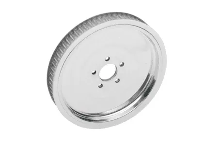 Drag Specialties Polished 1½” Rear Belt Pulley for ’86-99 Big Twin -Solid, 65-tooth