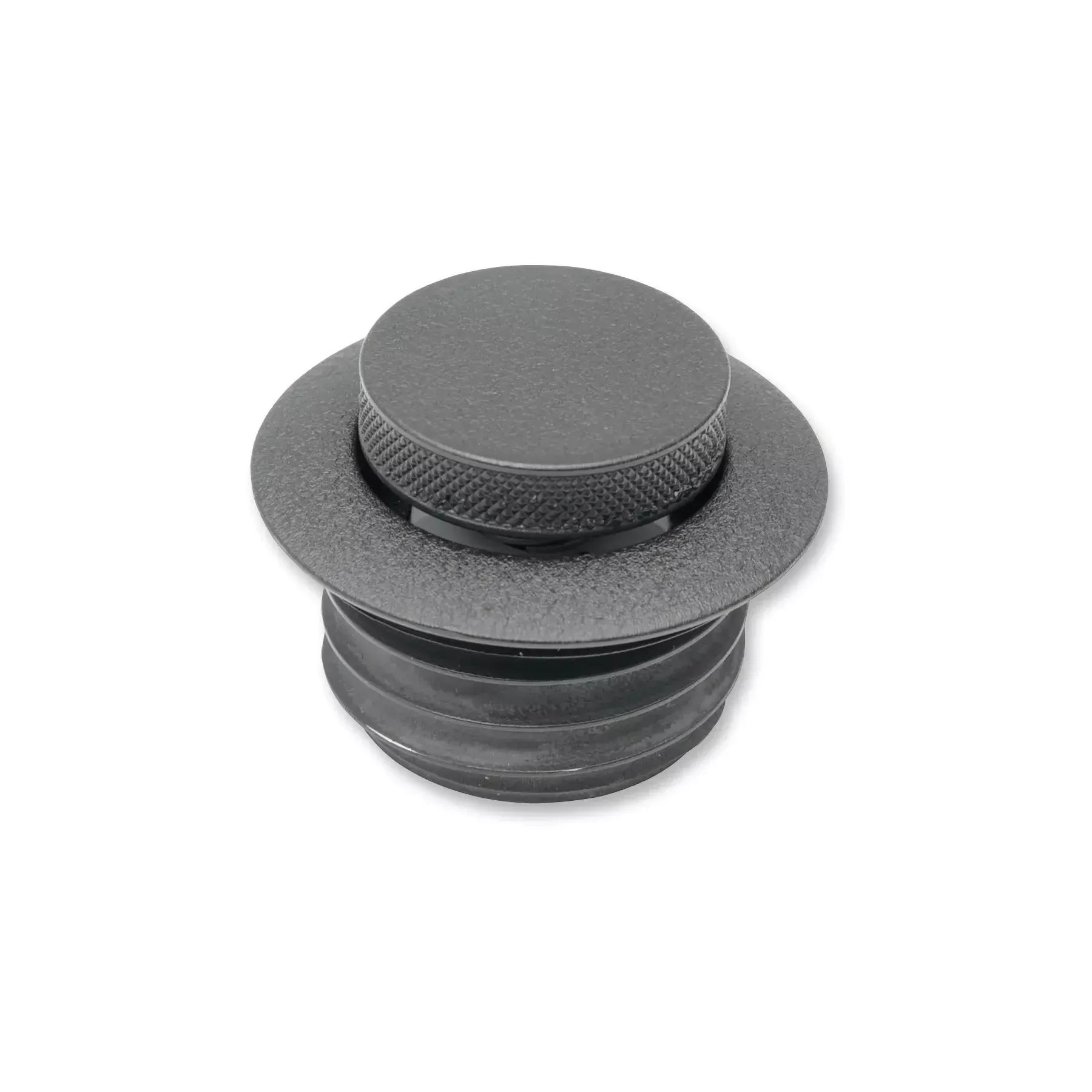 Drag Specialties Pop-Up Gas Cap, Black