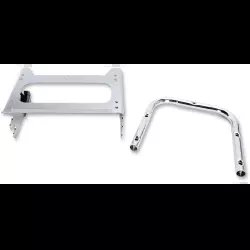 Drag Specialties Quick-Detach Tour Box Mount, Chrome, Fits 99-08 Touring