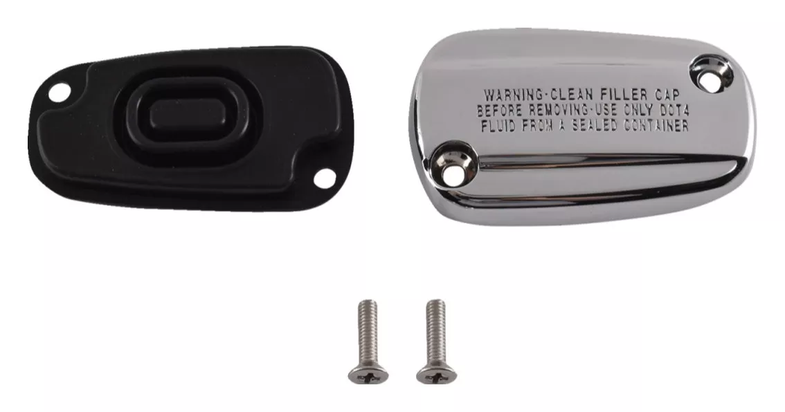 Drag Specialties Rear Master Cylinder Cover For Harley Softail 2018-2026