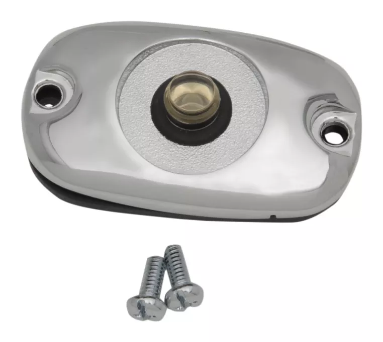 Drag Specialties Rear Master Cylinder Cover For Harley Touring / Softail 1999-2005