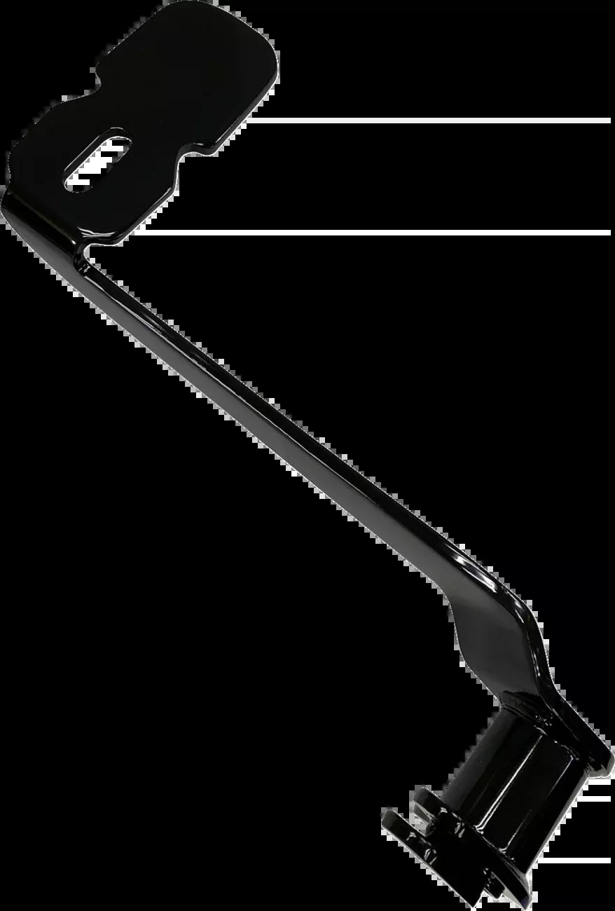 Drag Specialties Replacement Black Rear Brake Pedal for 2014-2025 Harley Touring