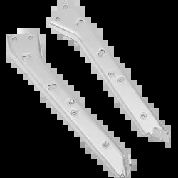 Drag Specialties Right Side Saddlebag Rail Support Brackets, Fits 99-08 FLT/FLHT