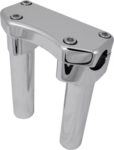 Drag Specialties Risers – 6″ – Buffalo – Top – Chrome-0602-0592